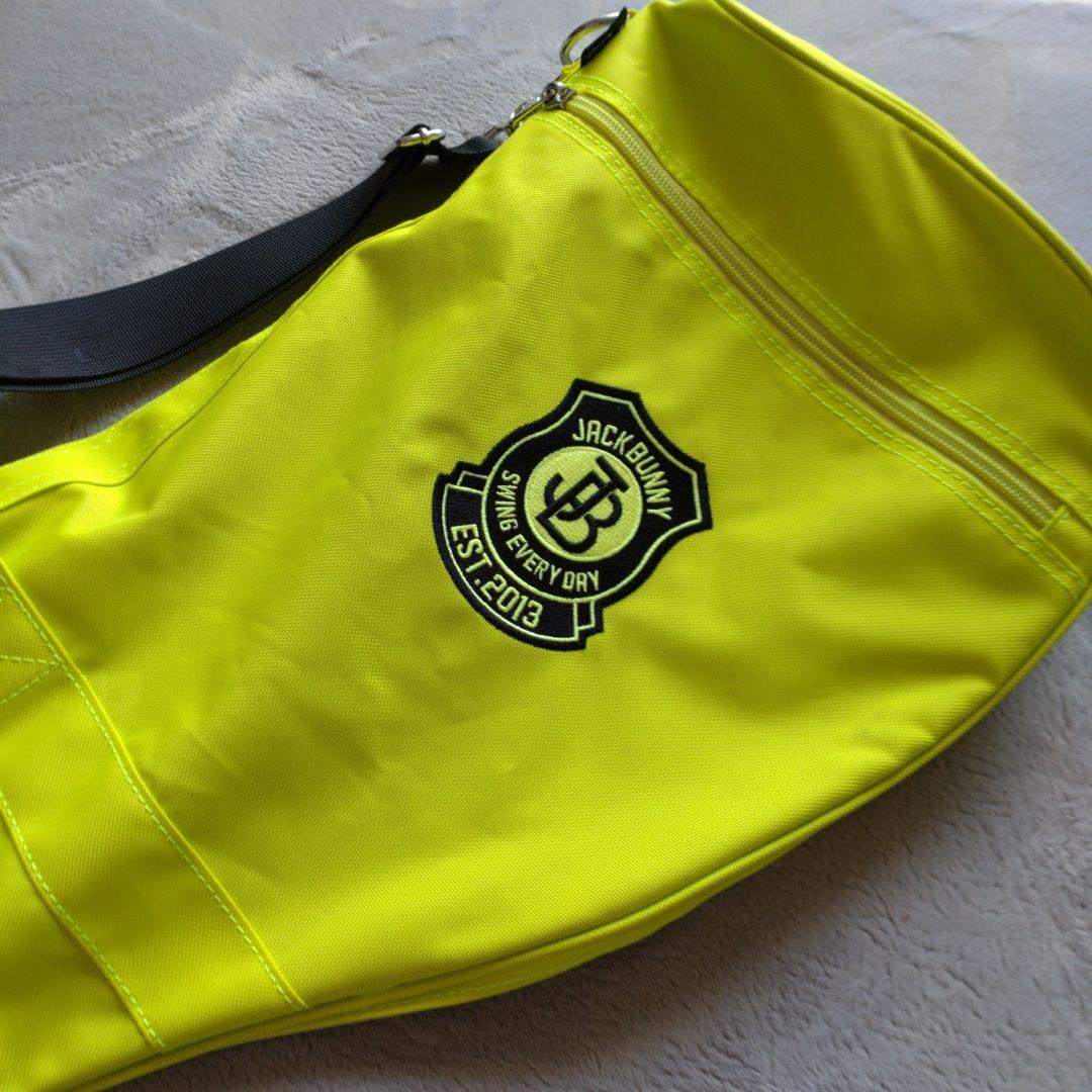 JACKBUNNY 蛍光イエロー ゴルフキャディバッグ - メルカリ