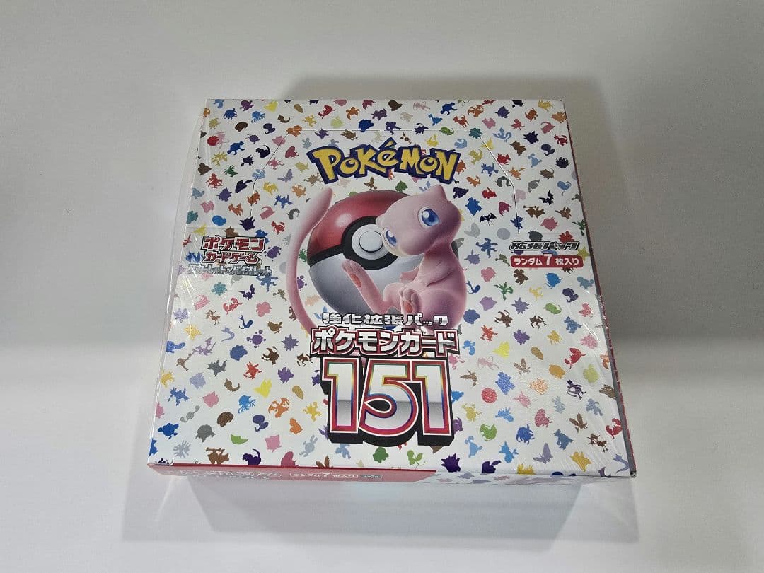 ポケモンカード151 シュリンク付き 抽選販売】ポケモンカード 強化拡張パック ポケモンカード151【未開封