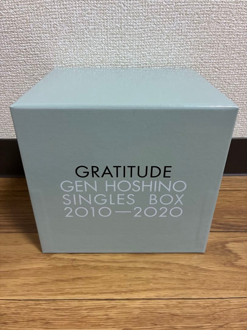 星野源 Gen Hoshino Single Box GRATITUDE - メルカリ