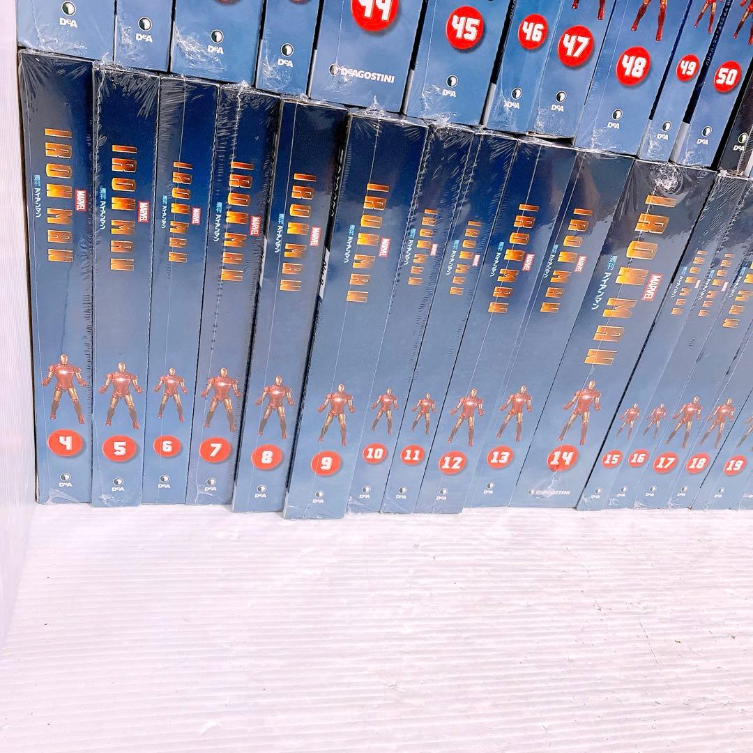 新品未開封】デアゴスティーニ 週刊アイアンマン 全100巻全巻