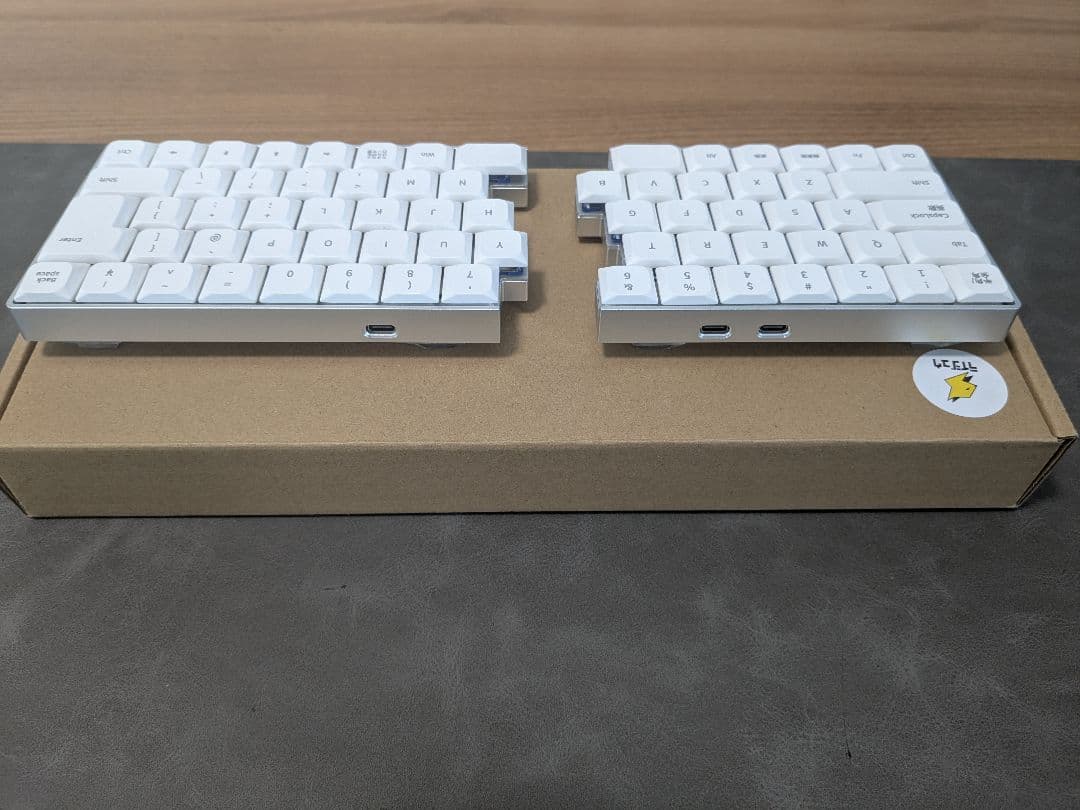 ライジュウ nisabi 分割キーボード JIS配列 - メルカリ