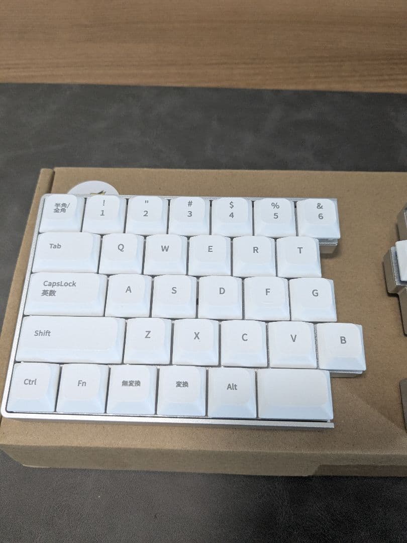 ライジュウ nisabi 分割キーボード JIS配列 - メルカリ