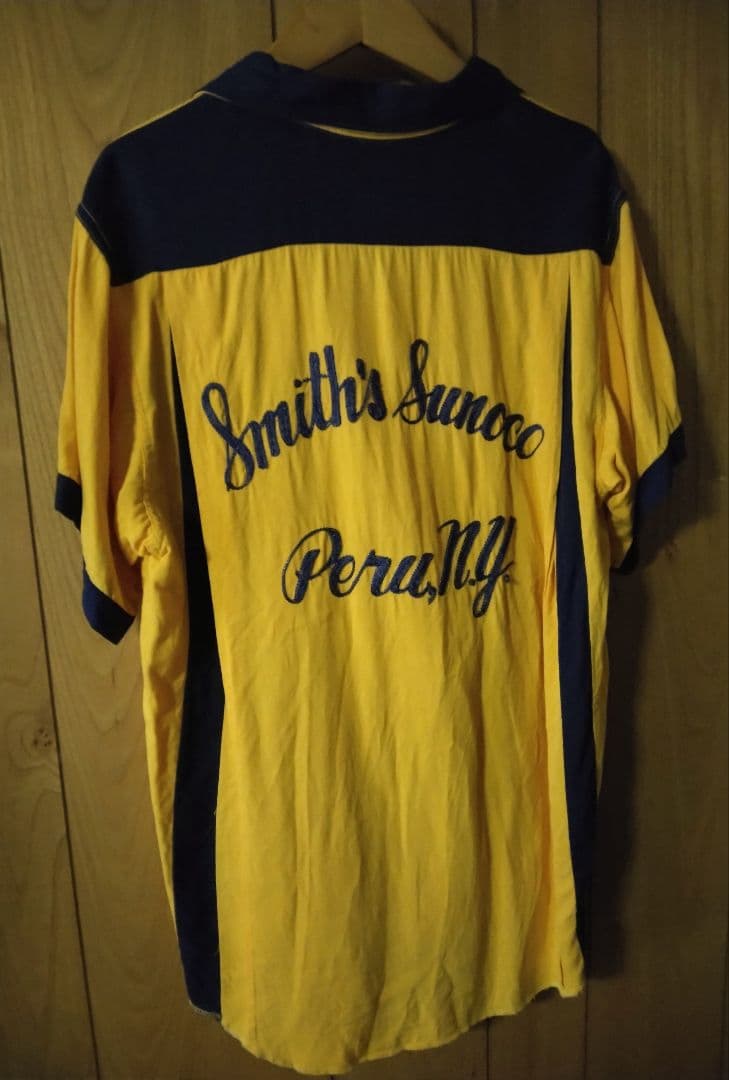 希少50s] ボーリングシャツ Dunhill チェーンステッチ M相当 - メルカリ