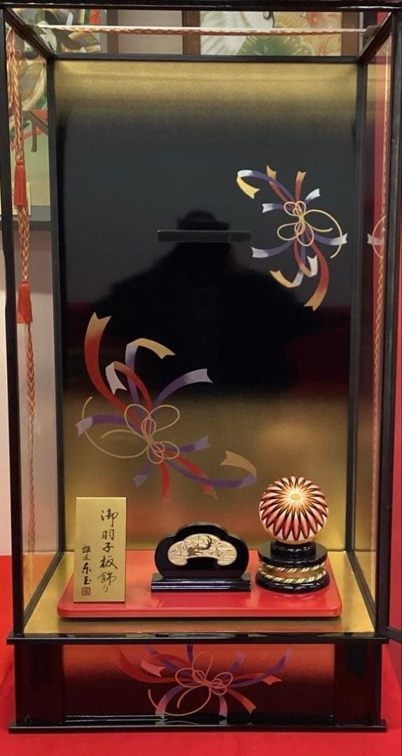 羽子板ケース 大型 平安 30号 オルゴール付き - メルカリ