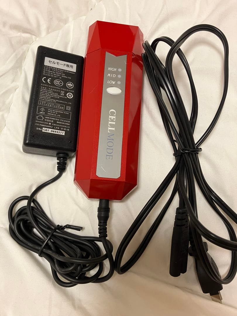 セルモード美顔器 レッド LED フェイス マスク | レッド ライト セラピーマスク | FDA認証