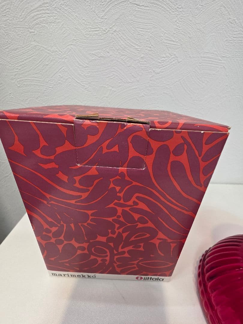 マリボウル レッド イッタラ マリメッコ ラージサイズ - メルカリ