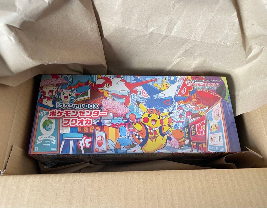 ポケモンセンターフクオカスペシャルBOX(未開封シュリンク付き) - メルカリ