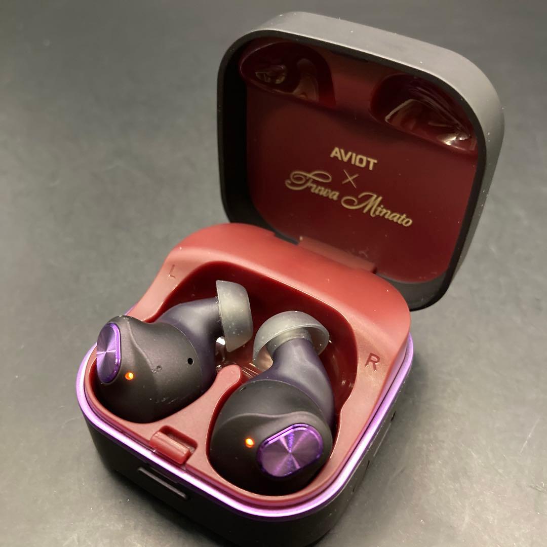即決 AVIOT ワイヤレスイヤホン TE-Q3-MNT にじさんじ 不破湊 - メルカリ