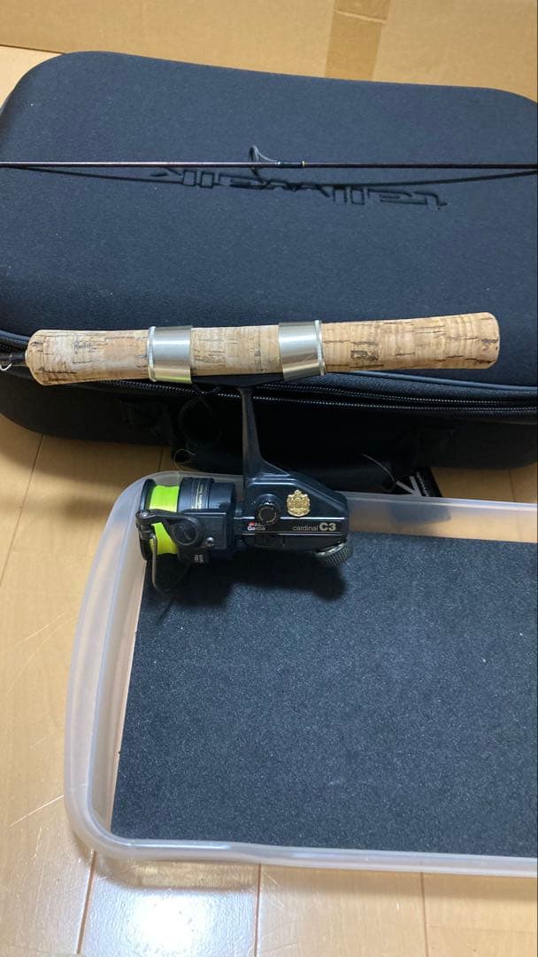 アブガルシア リール カーディナルC3 ＋ロッドTroutin Marquis - メルカリ