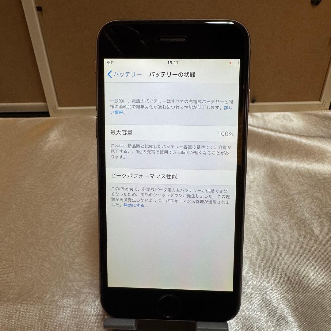 美品 Apple iPhone 6 ゴールド 本体 64GB バッテリー100% - メルカリ