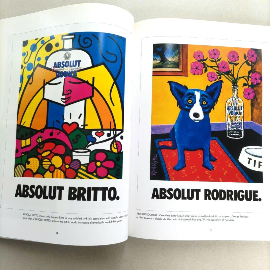 ABSOLUT BOOK. アブソルートウォッカ/ポスター作品集 デザイン - メルカリ