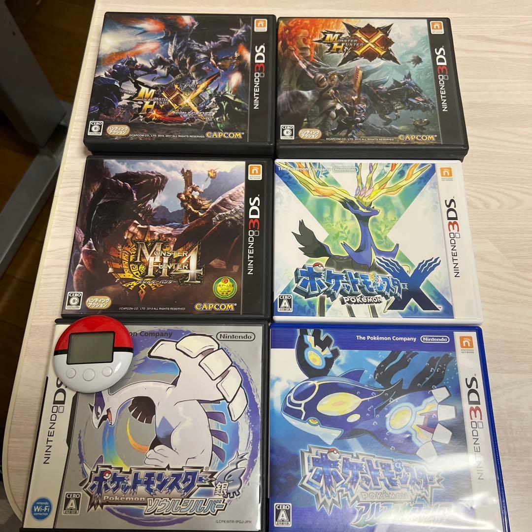 DS＆3DS ソフト8点まとめ売り(ポケモン＆モンハン) - メルカリ