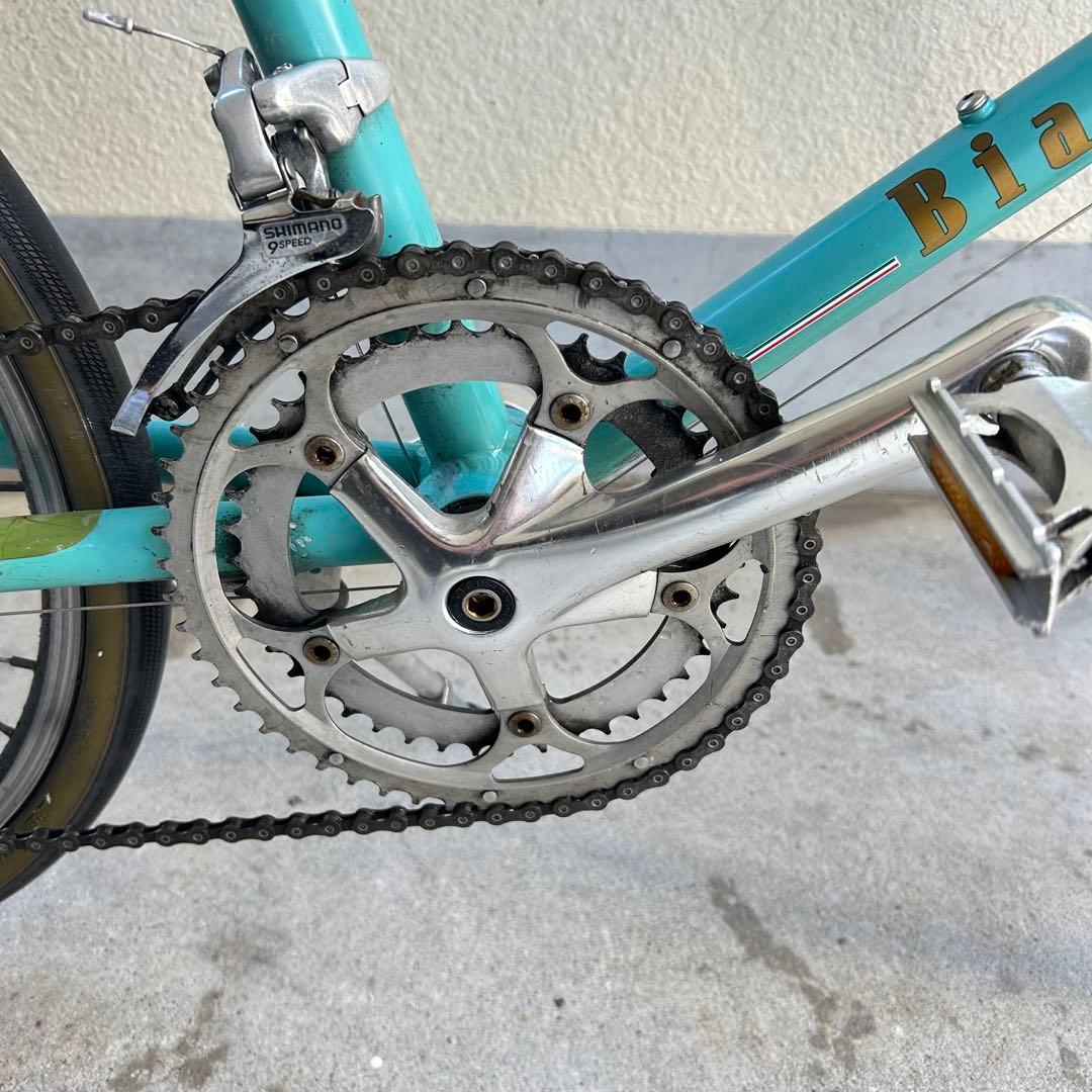 大阪鶴見区直接引取り ビアンキ ミニベロ8 Lepre チェレステ - メルカリ