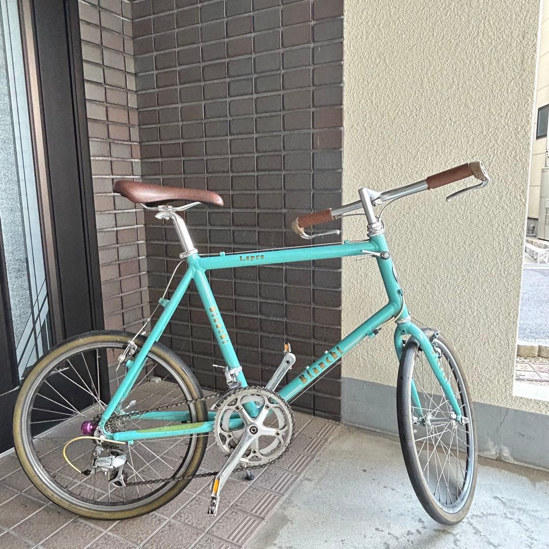 大阪鶴見区直接引取り ビアンキ ミニベロ8 Lepre チェレステ - メルカリ