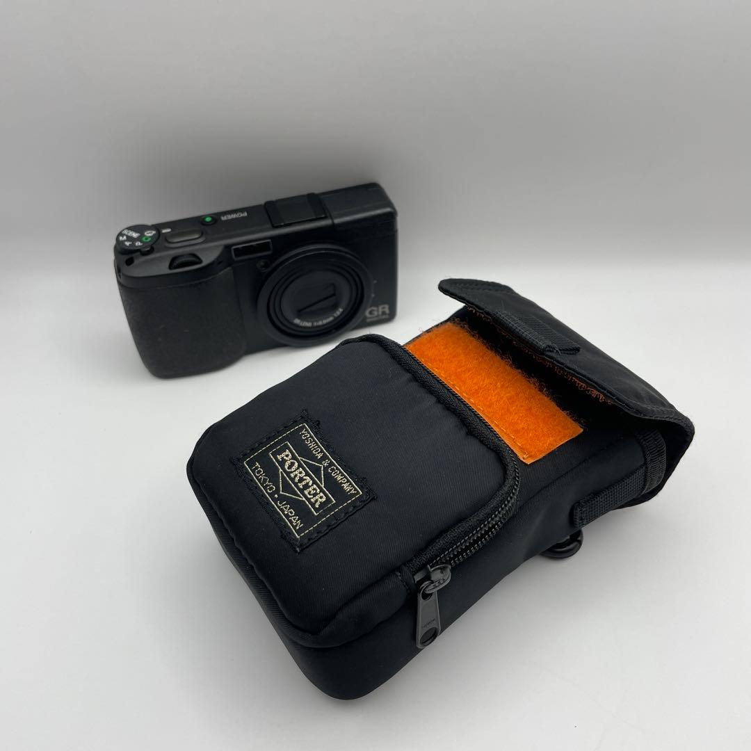 RICHOリコー GR 初代 コンパクトデジタルカメラ PORTER ケース付き