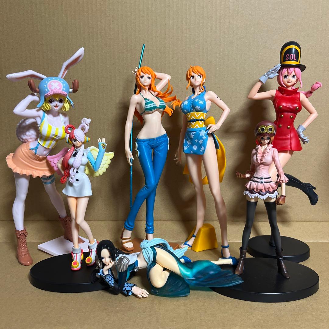 ワンピース フィギュア ナミ ハンコック レベッカ ウタ キャロット
