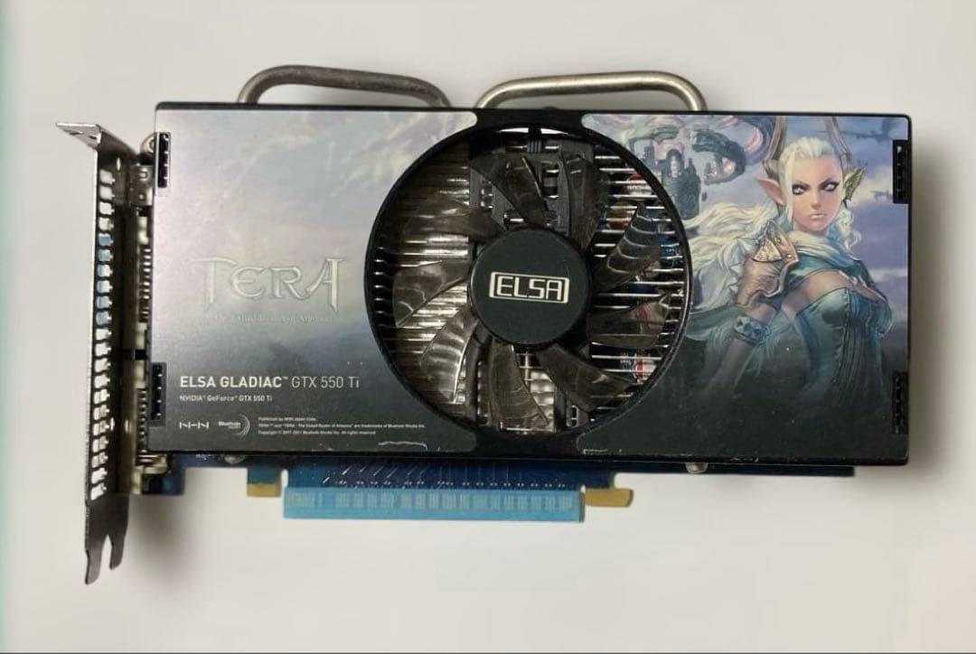 ELSA GTX550Ti GPU-Z確認済み ジャンク - メルカリ