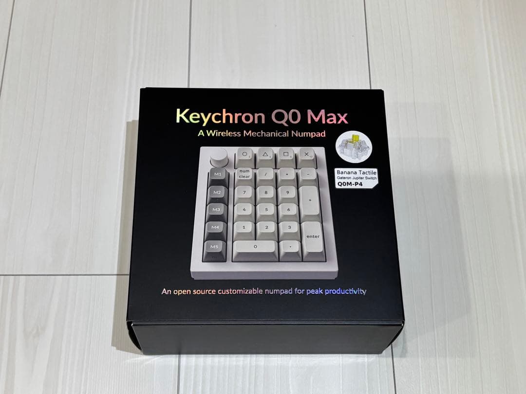 キークロン バナナ軸Keychron Q0 Max QMK 黄軸 Keychron Q0 Max QMK カスタム・テンキー– SUPER KOPEK