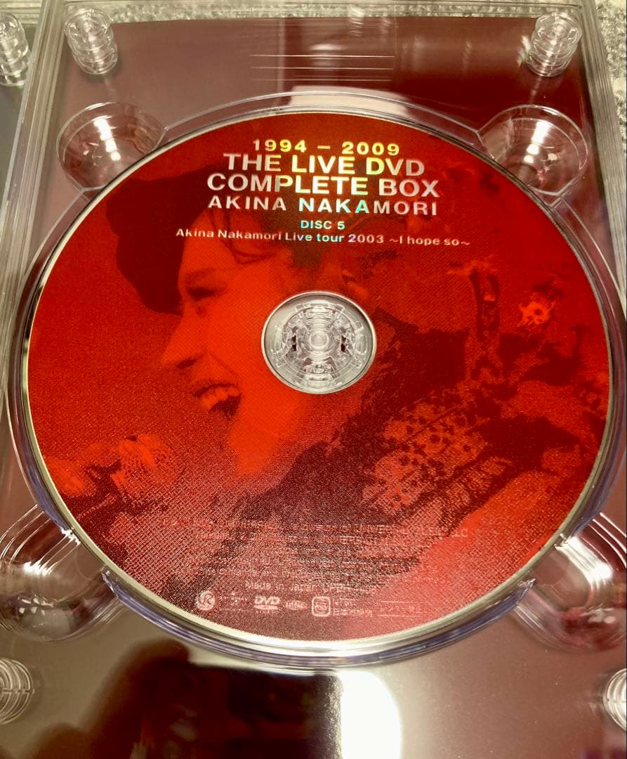 中森明菜 1994-2009 THE LIVE DVD COMPLETE BOX - メルカリ