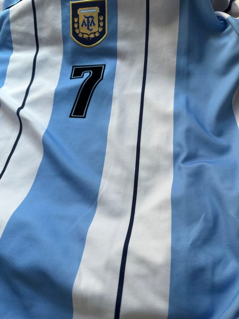 2000年 アルゼンチン代表 ユニフォーム サビオラ Mサイズ - メルカリ