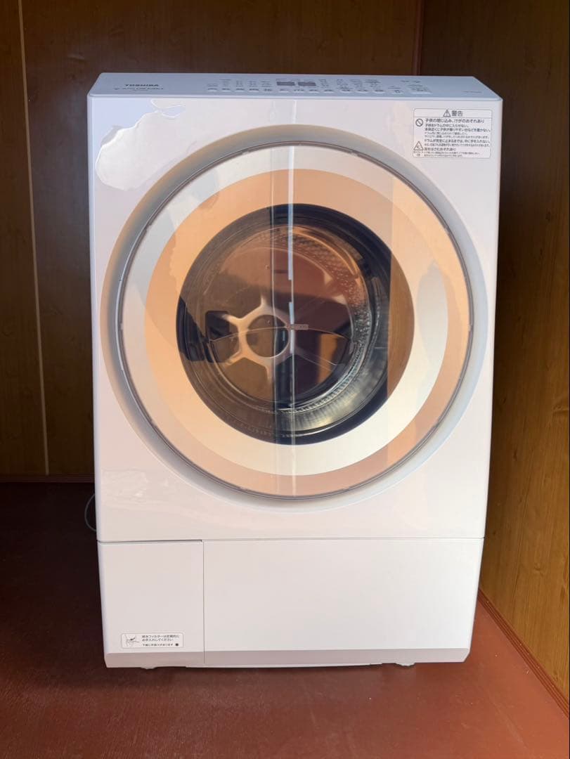 【極美品】ザブーン ZABOON 東芝 ドラム式洗濯機 TW-127XH3L ドラム式洗濯乾燥機 ZABOON（ザブーン） グランホワイト TW-127XP3L-W