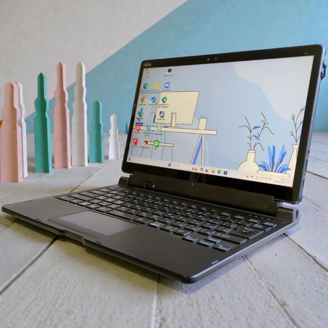 ノートパソコン タブレット 2in1 富士通 Windows11 i5 SSD 楽天市場】【展示品】 富士通 FUJITSU タブレットPC コンパクト 2in1