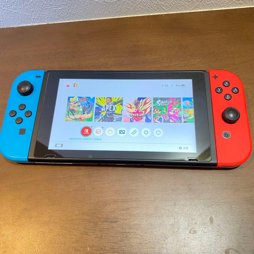 任天堂 ニンテンドースイッチ 2019年製 バッテリー強化版 新型 - メルカリ