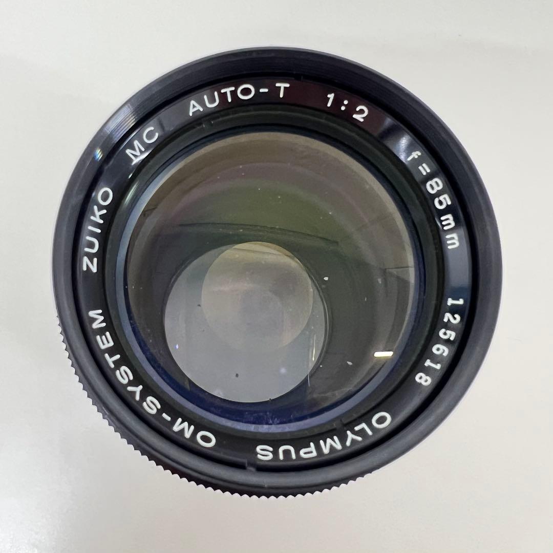 【希少】OM SYSTEM ZUIKO MC AUTO-T 85mm F2 MINT] OLYMPUS OM-SYSTEM ZUIKO MC AUTO-T 85mm F2 Portrait Lens From