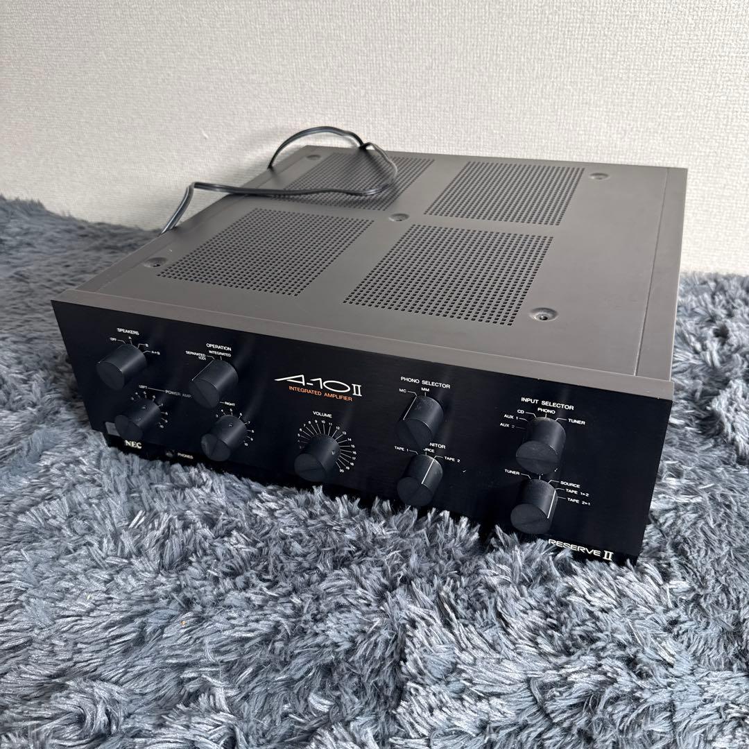 高級 NEC A-10III プリメインアンプ ニホンデンキ - メルカリ