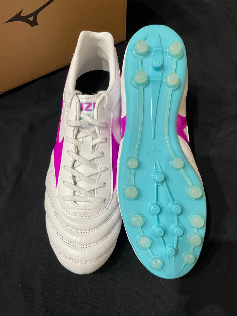 ミズノ モレリア AG 26 限定カラー カンガルー ホワイト ピンク - メルカリ