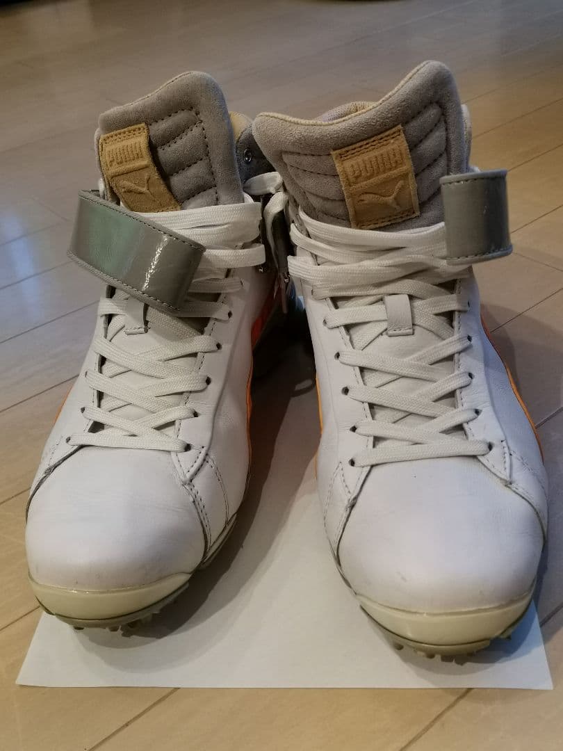 【1回のみ着用 26.5cm】PUMA ゴルフシューズ ハイカット イグナイト