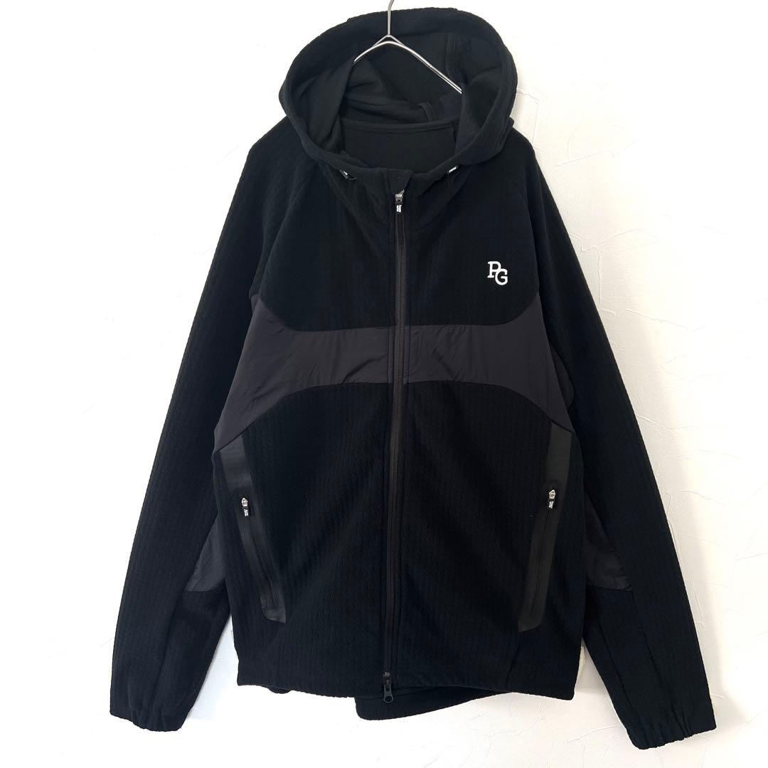 新品】パーリーゲイツ セットアップ 異素材mix パーカー パンツ メンズ