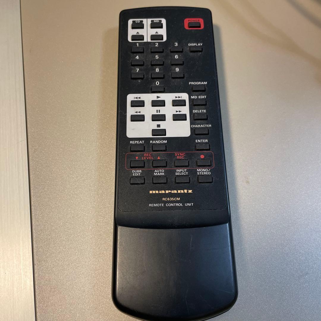 Marantz CM635F CDMDプレーヤー 部品取りマランツ ジャンク品 - メルカリ