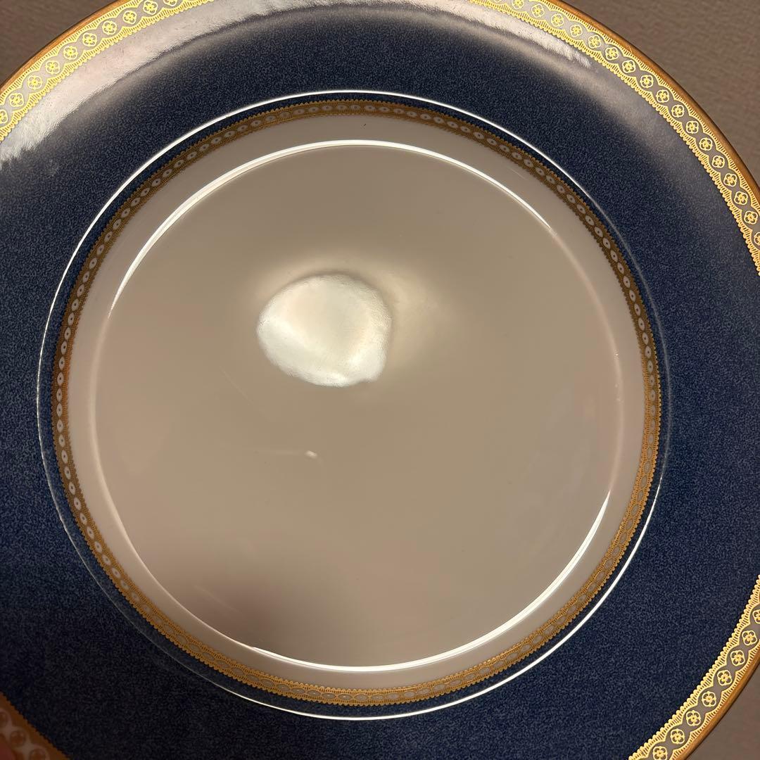 ウェッジウッド　ユーランダー　パウダーブルー　ディナープレート　27.5cm