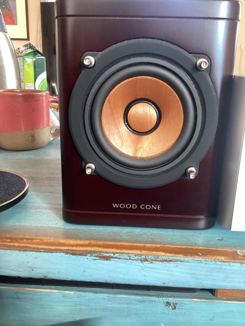 売約済み】専用・JVCケンウッド コンポ EX-HR5 ウッドコーン - メルカリ
