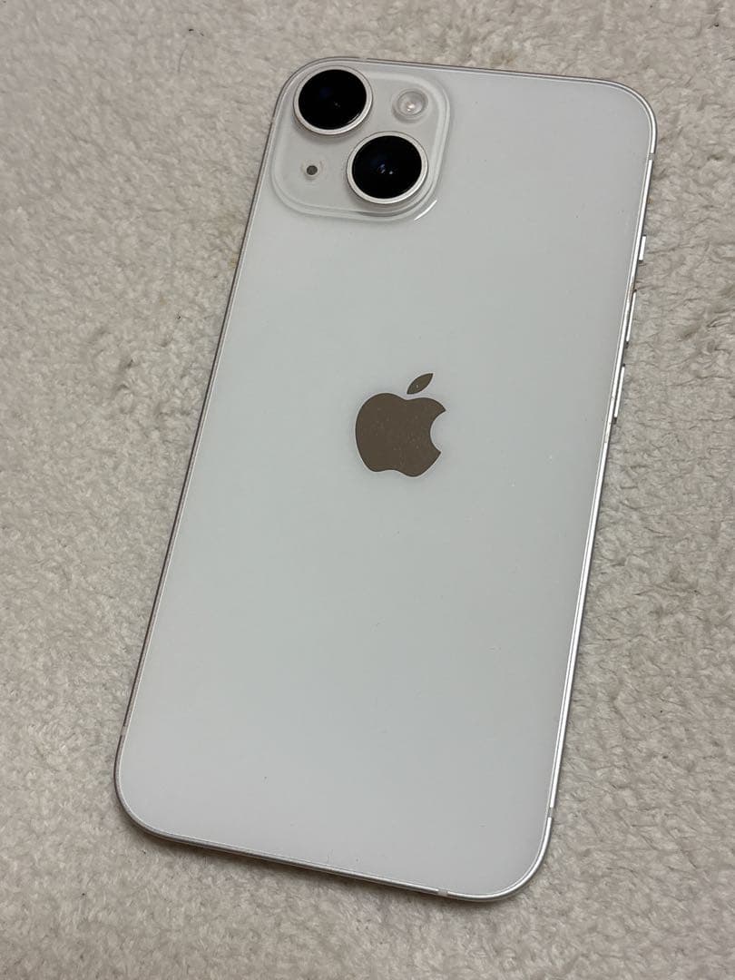 外装美品✿.iPhone14 256GB 中古】iPhone14 256GB スターライト NPW33J／A SIMフリー