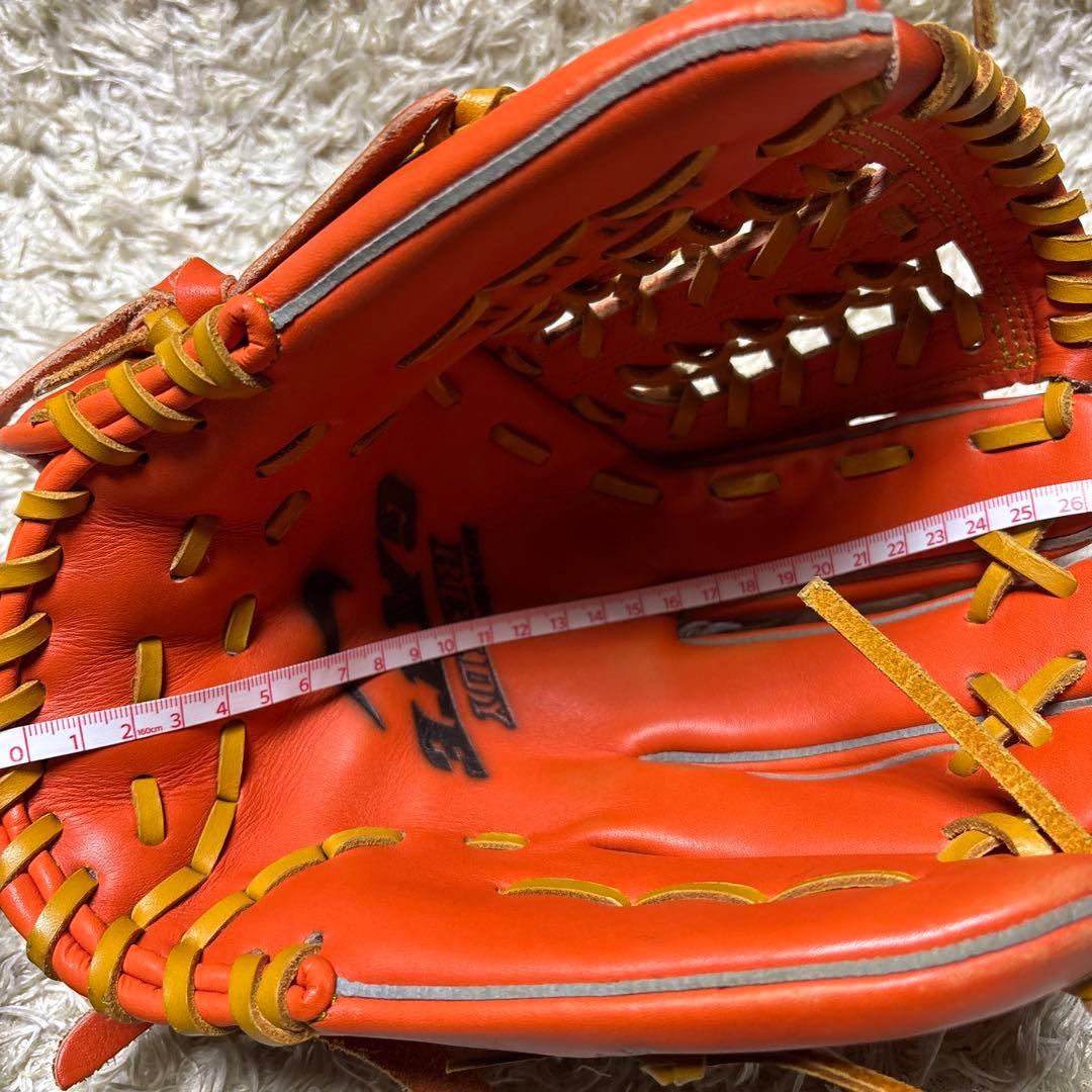 NIKE DIAMOND READY GATE 野球 グローブ 軟式 オレンジ - メルカリ