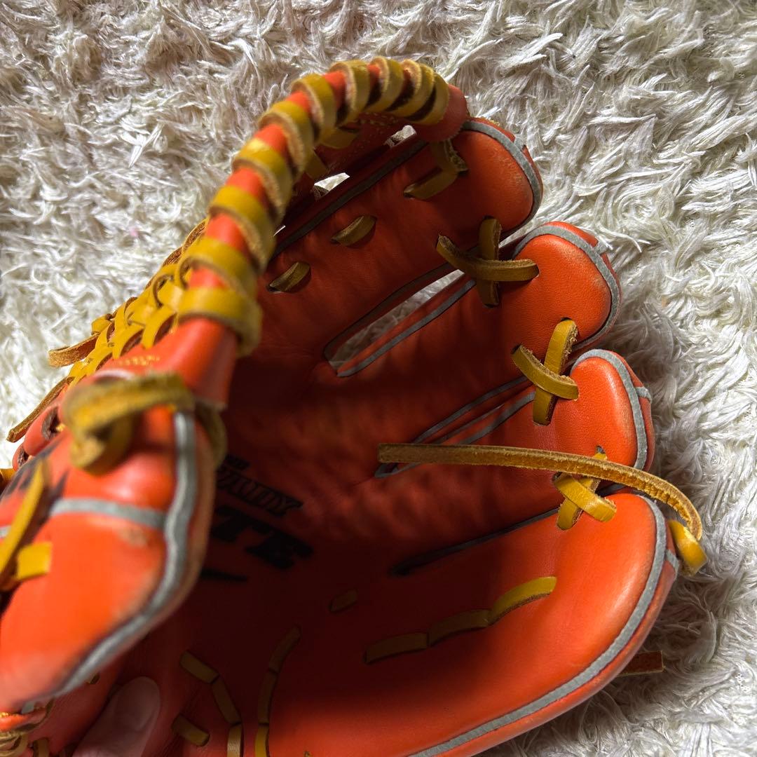 NIKE DIAMOND READY GATE 野球 グローブ 軟式 オレンジ - メルカリ