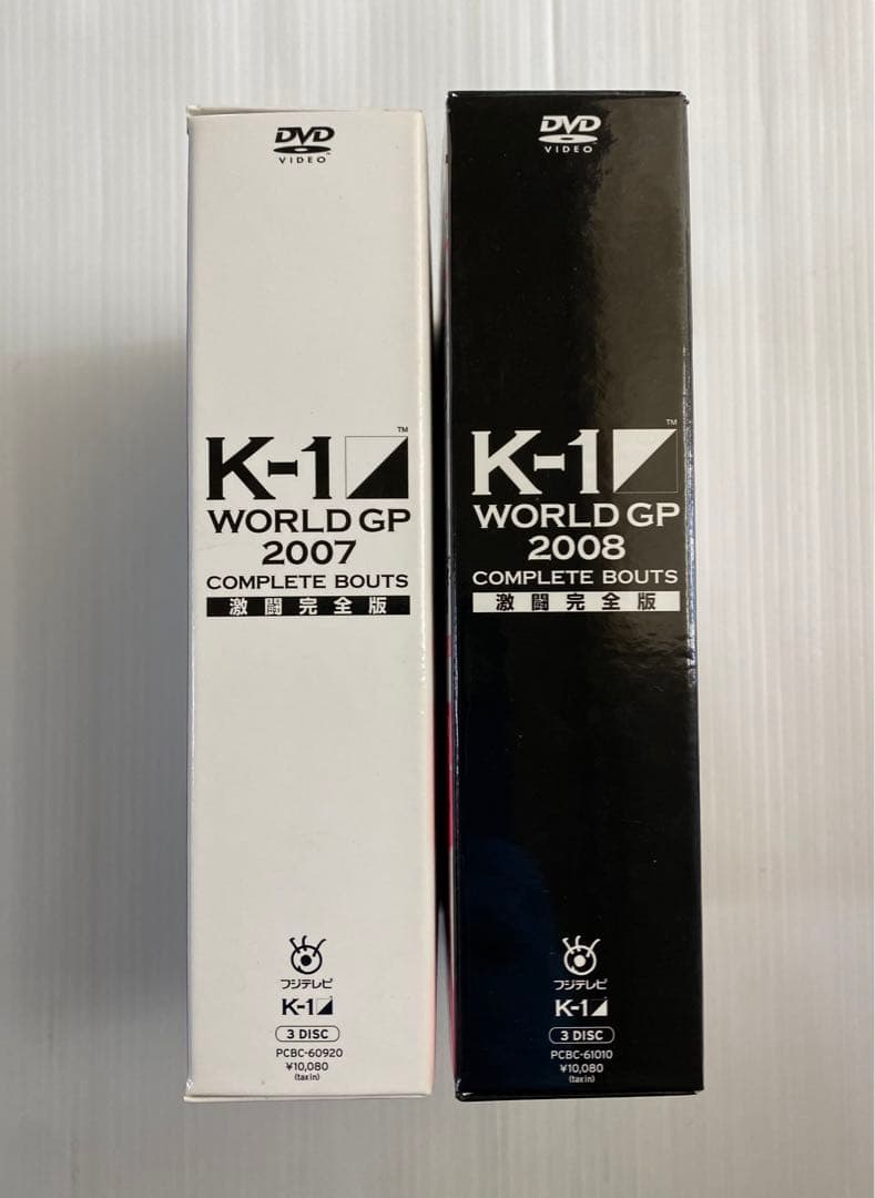 K-1 WORLD GP 2007 2008 激闘完全版 DVD まとめ売り - メルカリ