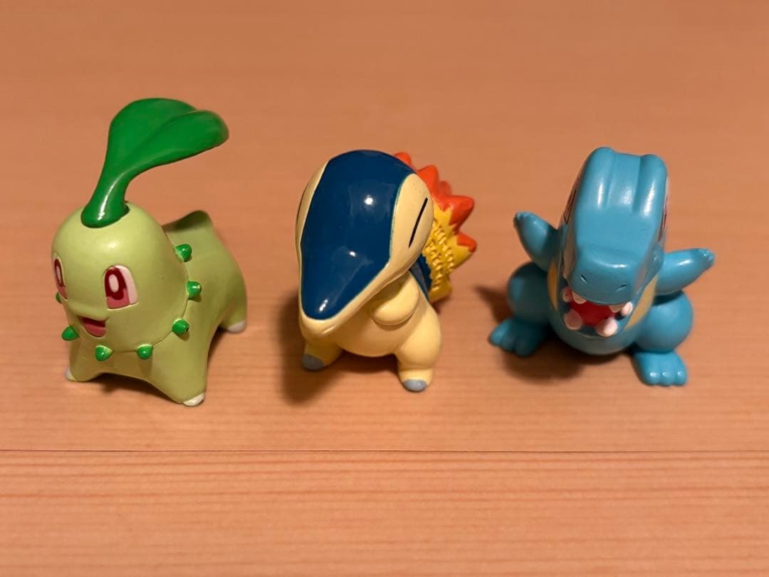 ポケモン モンコレ 御三家 チコリータ ヒノアラシ ワニノコ 3体セット
