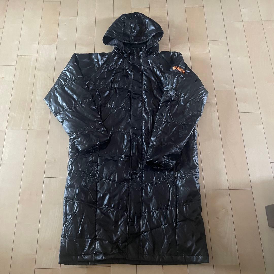 ジャイアンツ ベンチコート ロングコート 読売新聞 巨人軍 GIANTS 刺繍