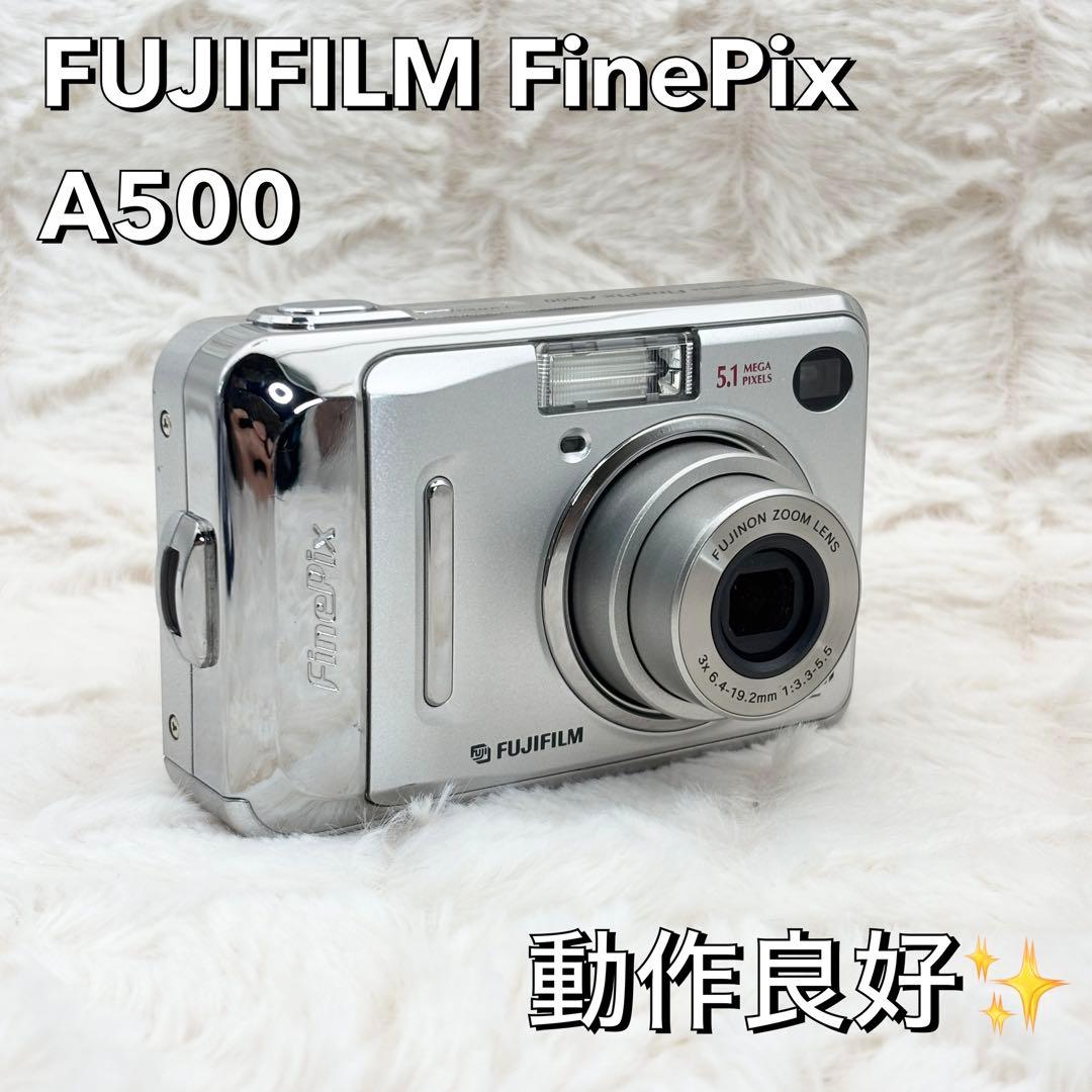 動作良好✨ FUJIFILM FinePix A500 シルバー - メルカリ