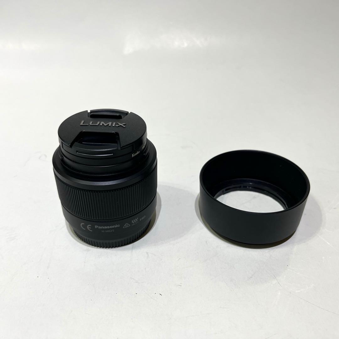 レンズ(単焦点) LUMIX G 25mm F1.7 II ASPH. H-H025A-K カメラレンズ LUMIX G 25mm/F1.7 ASPH. LUMIX（ルミックス） シルバー