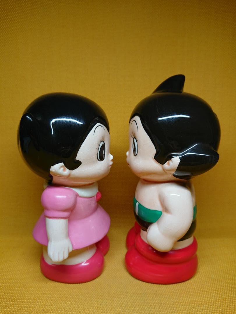 美品】人形 アトム ウラン 陶器 置物 インテリア 工芸品 美術品 A2664