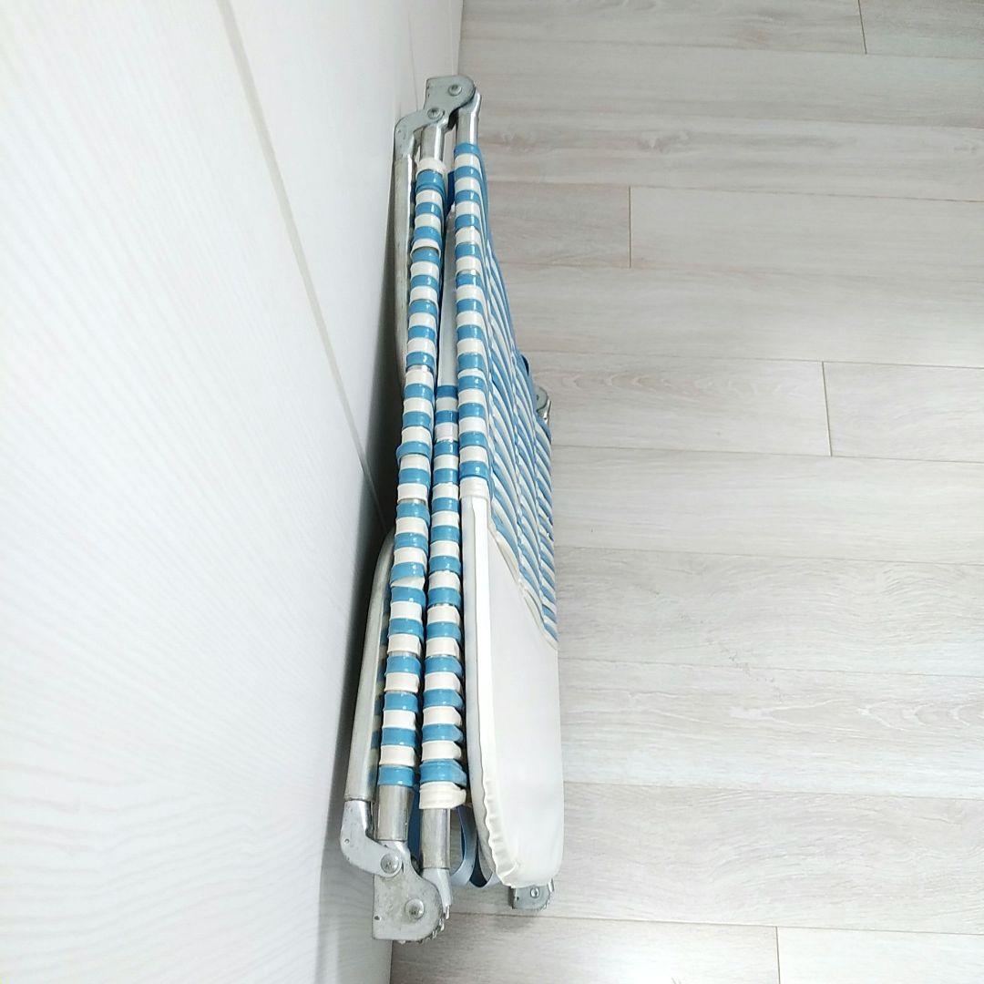 ボンボンベッド 昭和レトロ チューブベッド 簡易ベッド サマーベッド