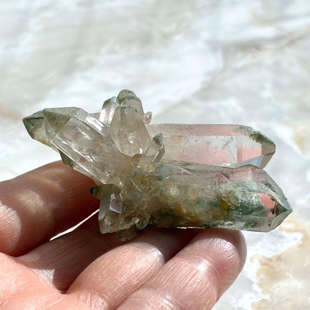 レア✨マニハール産ヒマラヤ水晶 ガーデンクォーツクラスター - メルカリ
