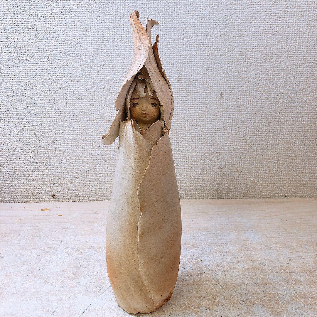 N*g様 ⑥竹内祥子? 陶器作品 陶人形 森の精リーベ ビスクドール アンティー 創作人形作家 竹内祥子 森の妖精 - メルカリ