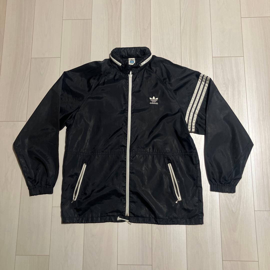 L アディダス adidas デサント ナイロンジャケット - メルカリ