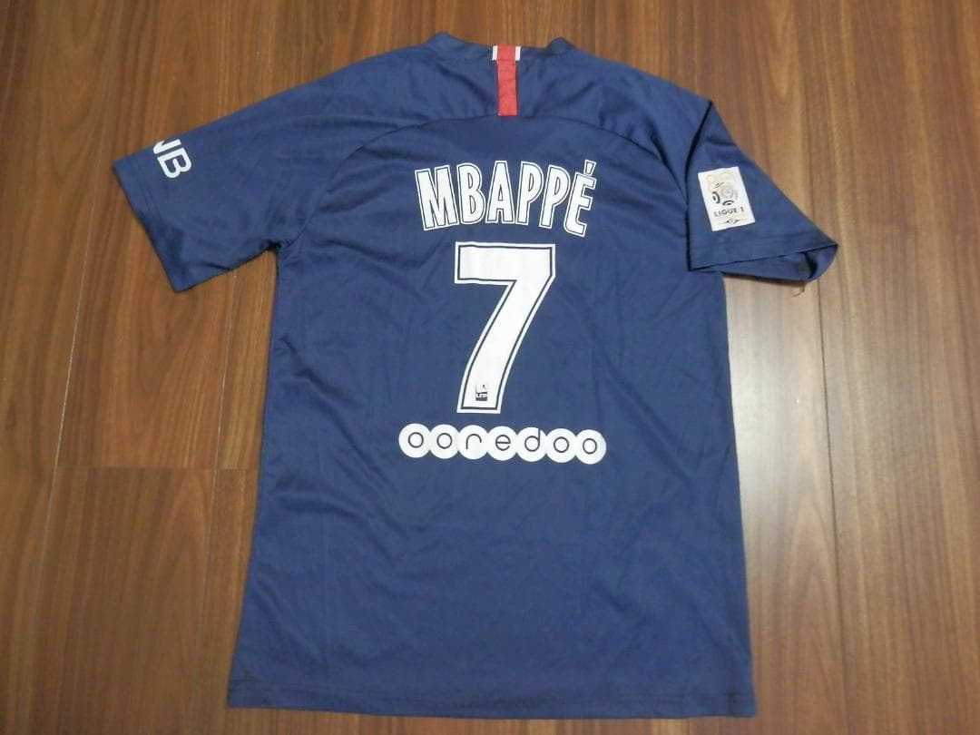 【NEW】【エムバペ】【リーグ1パッチ付】パリサンジェルマン(2018/19) メッシ！ネイマール！エムバペ！ カズ歓迎「ようこそ、日本へ」パリSG