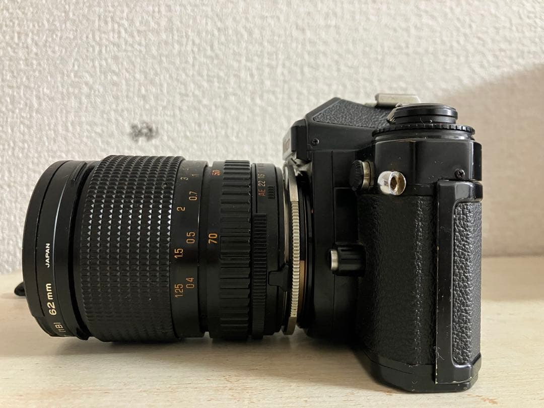 ニコン Nikon FE2 28-70mm + レンズ HN-27 500mm付